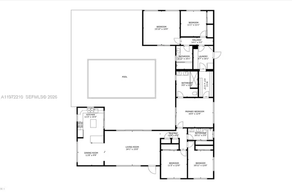 $1,550,000 | 8201 Southwest 151st Street, Palmetto Bay, FL 33158