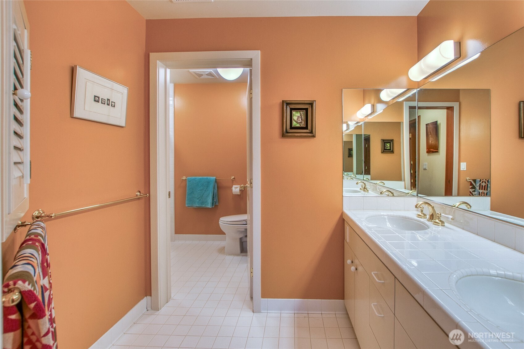 1689 Spring Point Road Orcas Island, WA 98245 - Photo 16 of 40 a bathroom with a granite countertop sink toilet and shower