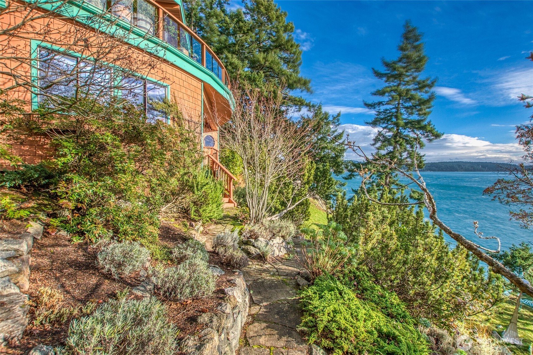 1689 Spring Point Road Orcas Island, WA 98245 - Photo 22 of 40 a view of a yard
