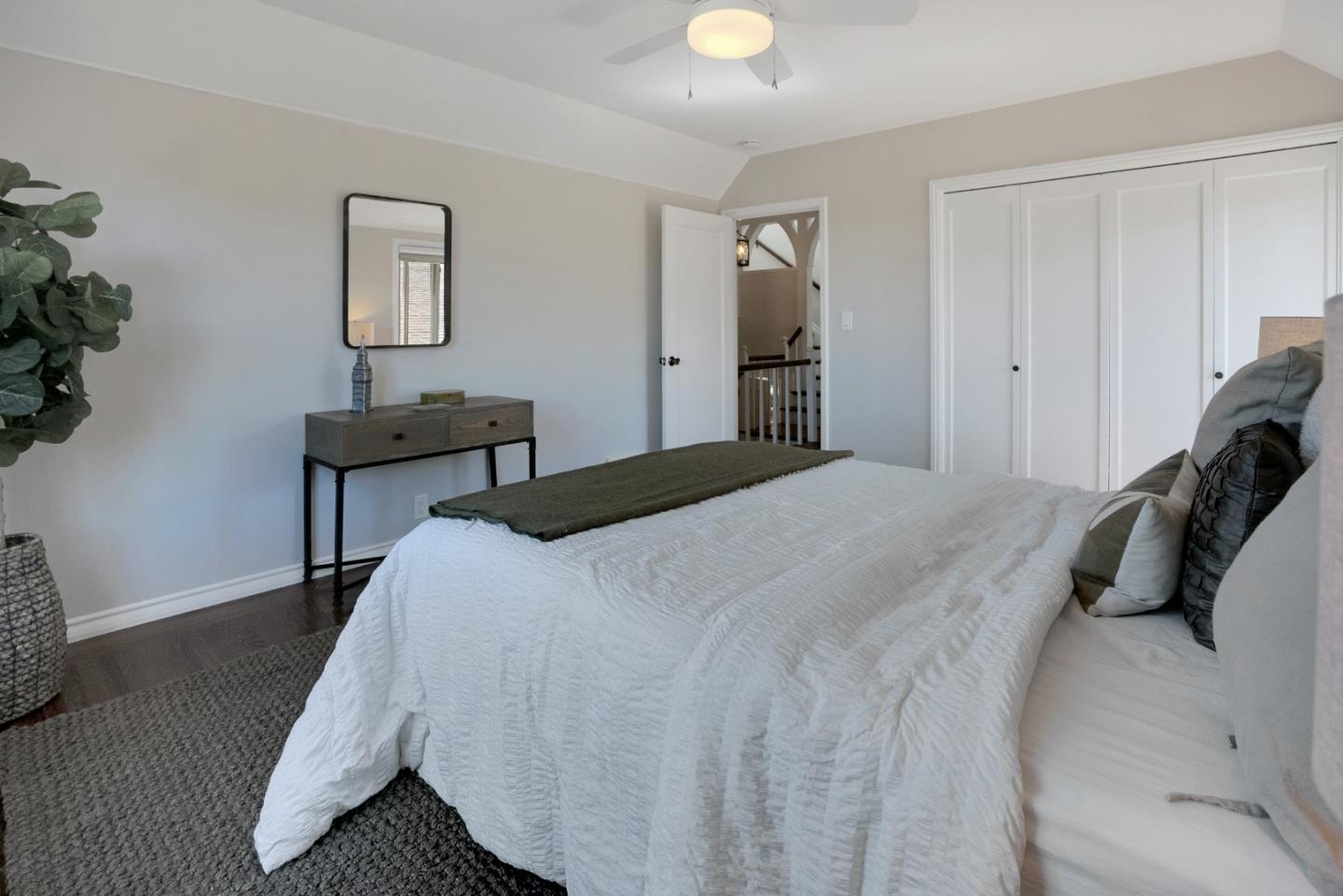 731 Hillcrest Boulevard Millbrae, CA 94030 - Photo 24 of 48 a bedroom with a bed and painting on the wall