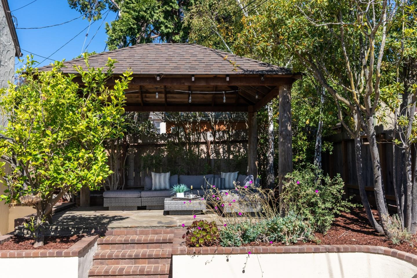 731 Hillcrest Boulevard Millbrae, CA 94030 - Photo 31 of 48 a view of backyard with sitting area