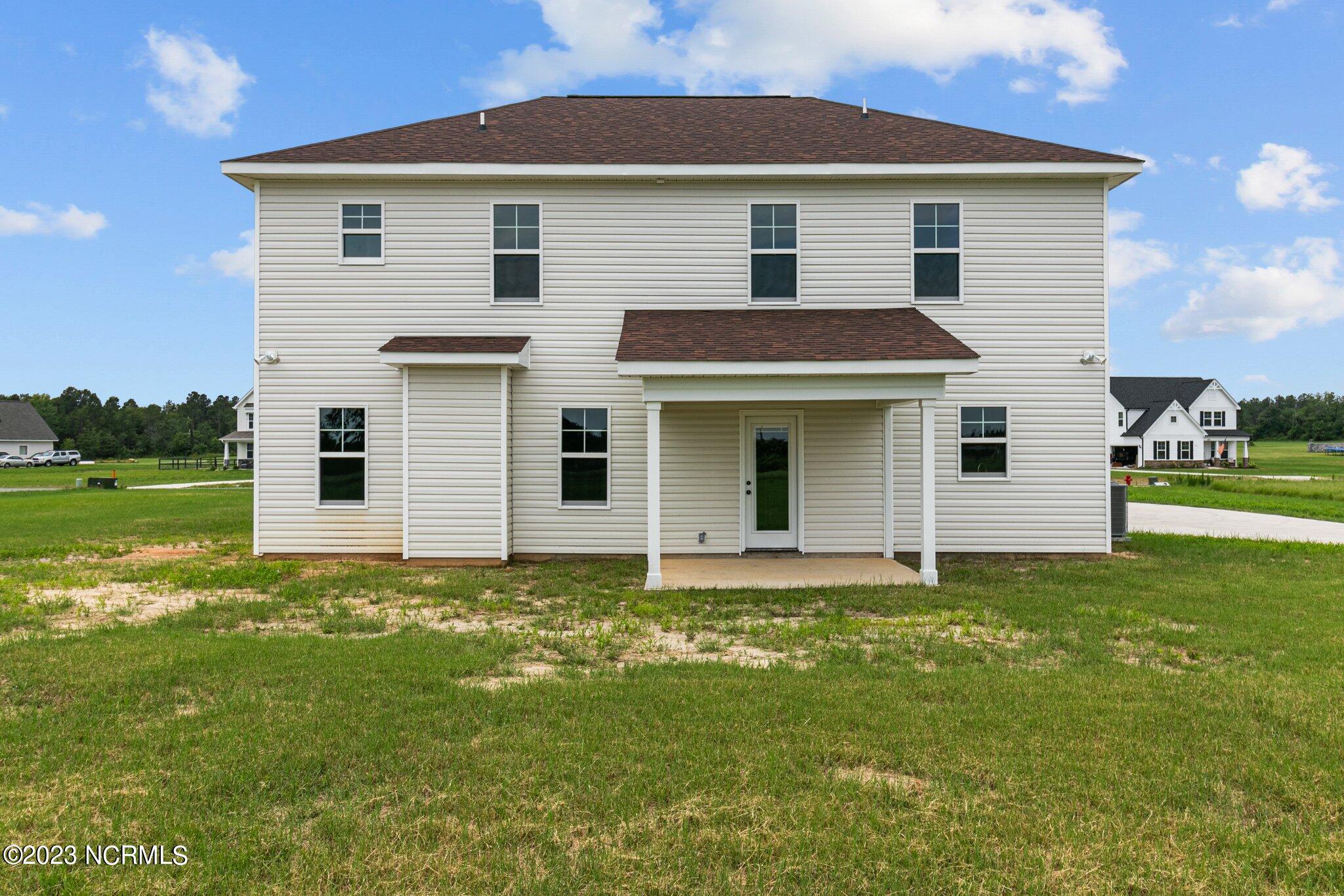 252 Rocking Horse Lane Raeford, NC 28376 - Photo 10 of 47 Back of Home and Porch