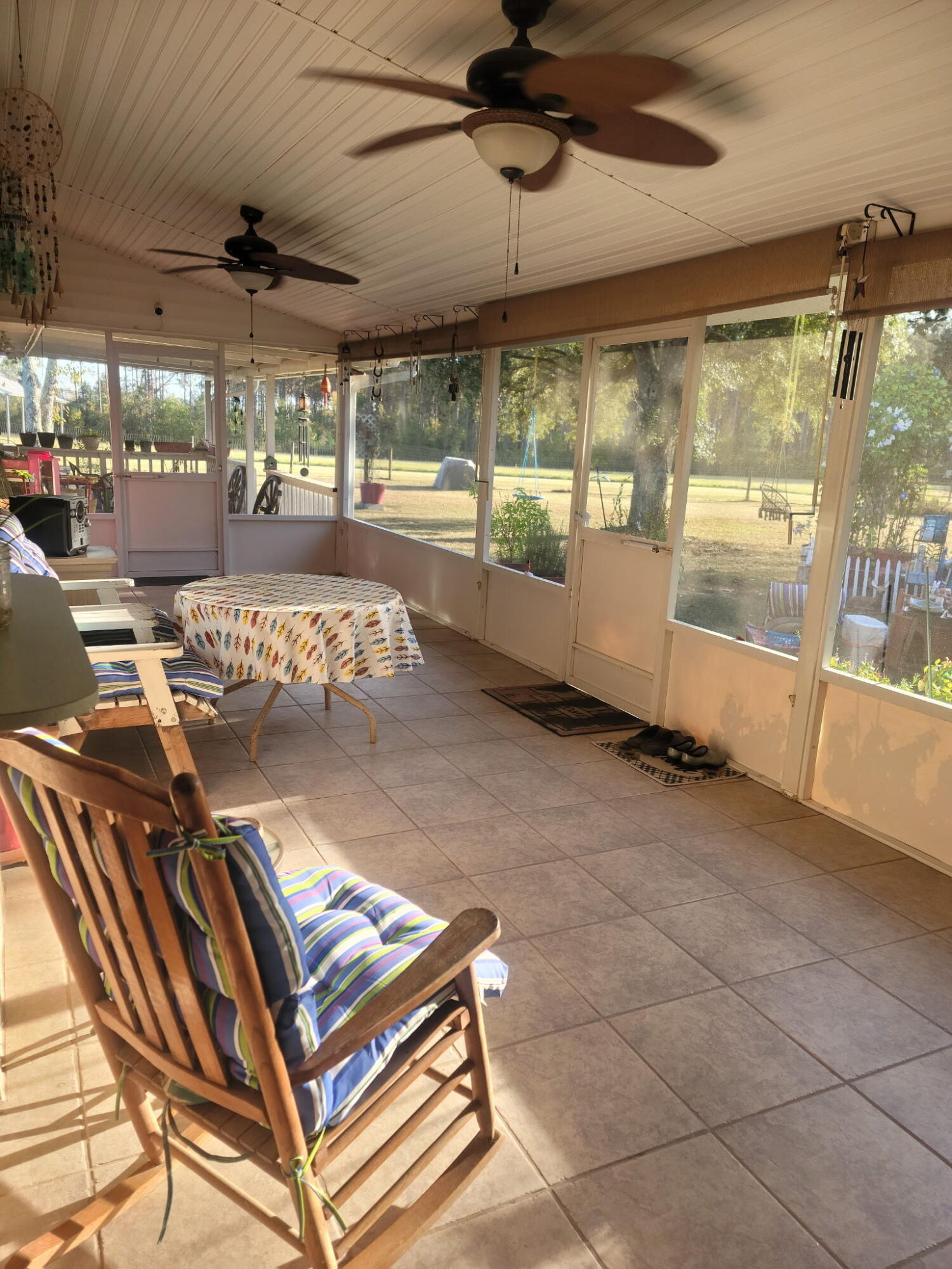 2765 Steiner Place Road Waynesboro, GA 30830 - Photo 34 of 68 Fabulous screened in back porch....sellers' favorite spot at night