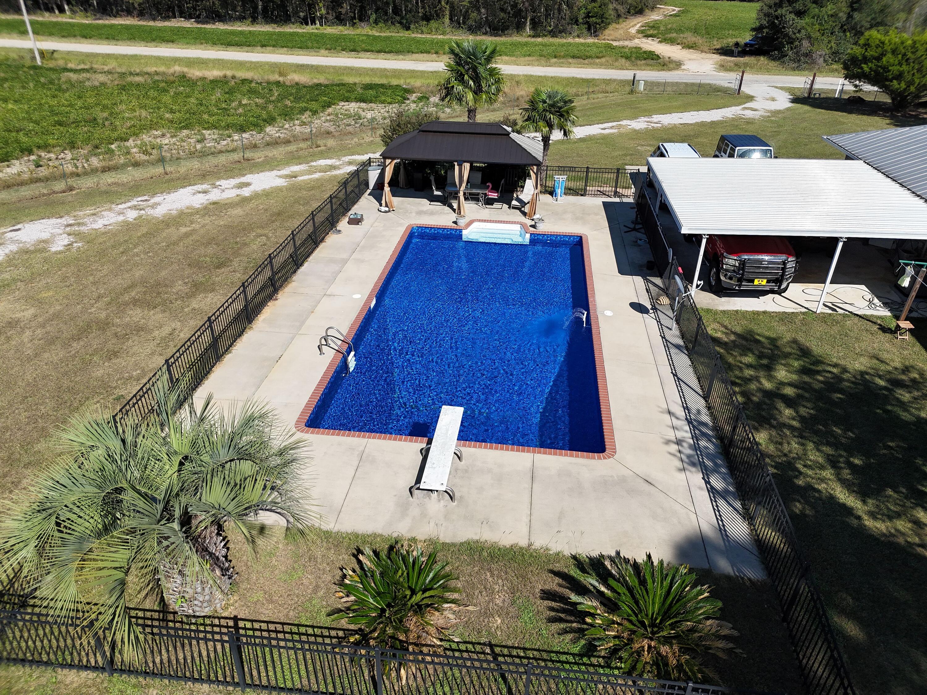 2765 Steiner Place Road Waynesboro, GA 30830 - Photo 6 of 68 Pool right outside the back door....pool is in perfect condition