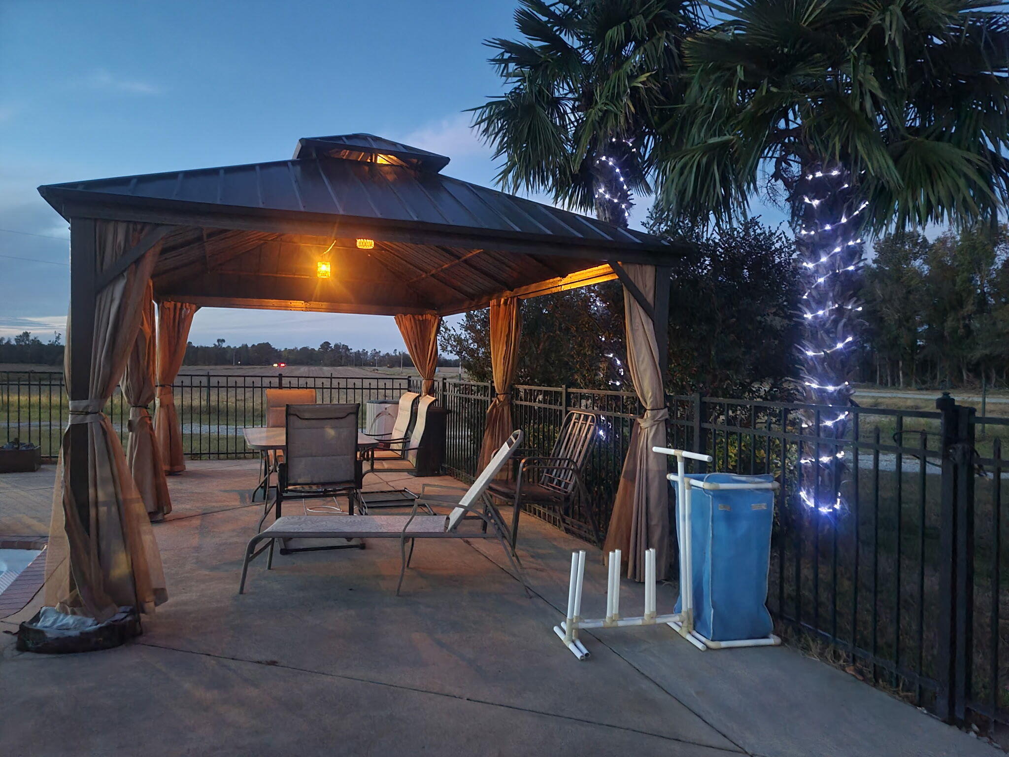 2765 Steiner Place Road Waynesboro, GA 30830 - Photo 8 of 68 Gazebo being left with the sale, and all pool equipment