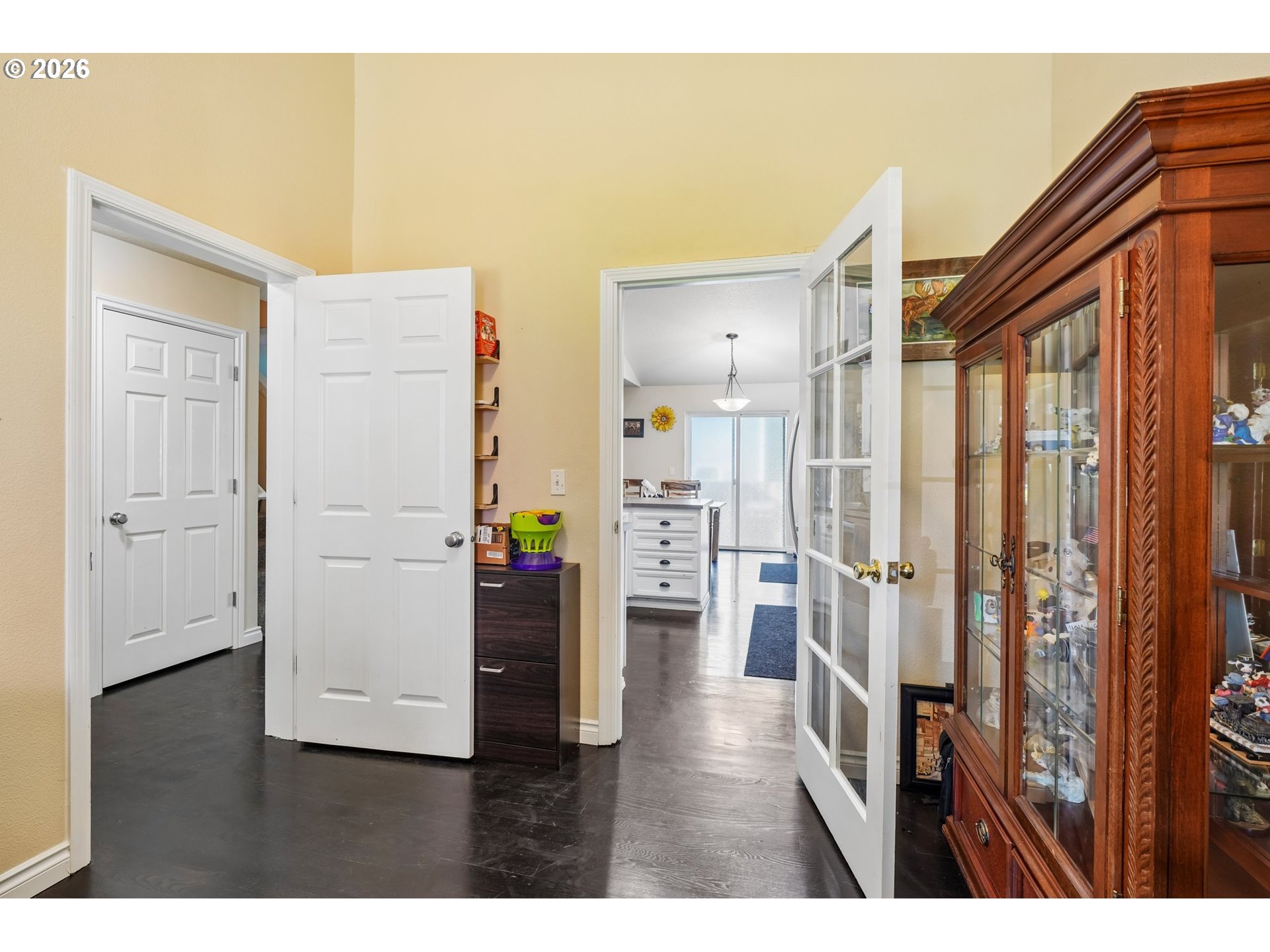 40348 Therese Street Sandy, OR 97055 - Photo 13 of 28 a open kitchen with refrigerator and wooden floor