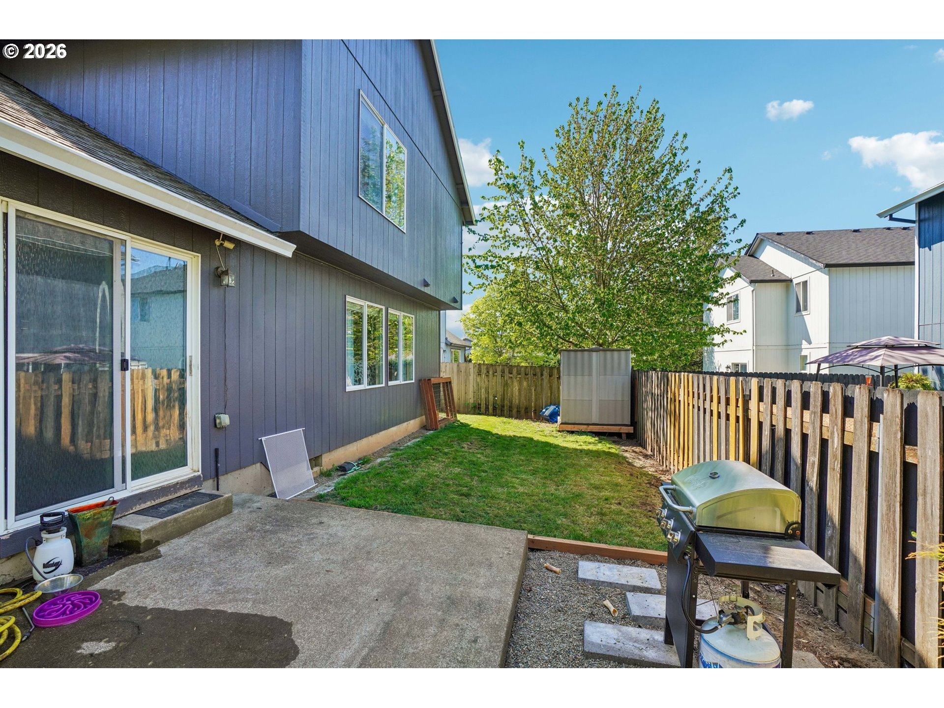 40348 Therese Street Sandy, OR 97055 - Photo 24 of 28 a view of a chair and table in the backyard