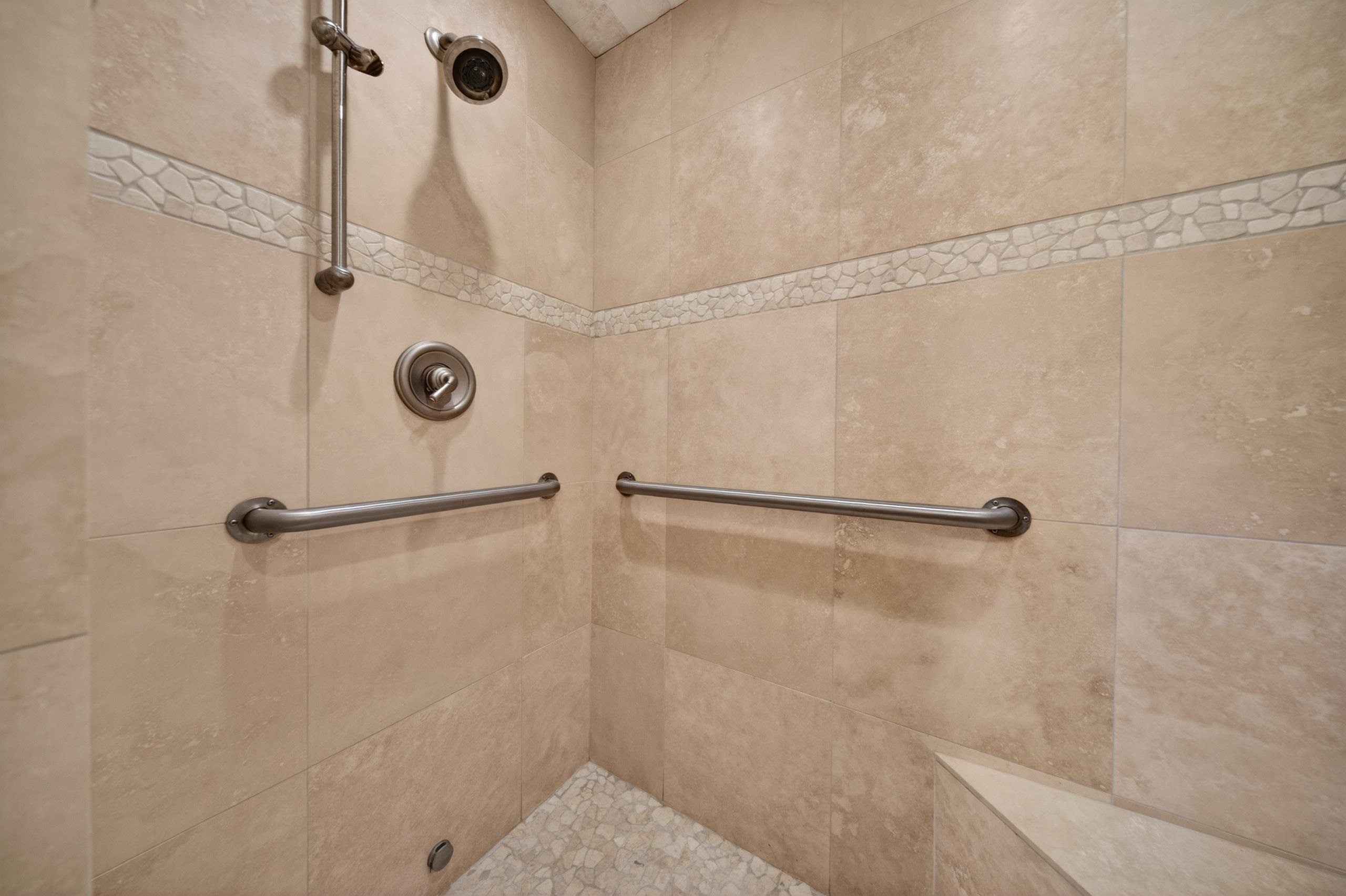 1017 Timber Ridge Road Lake Almanor, CA 96137 - Photo 32 of 45 a bathroom with a shower