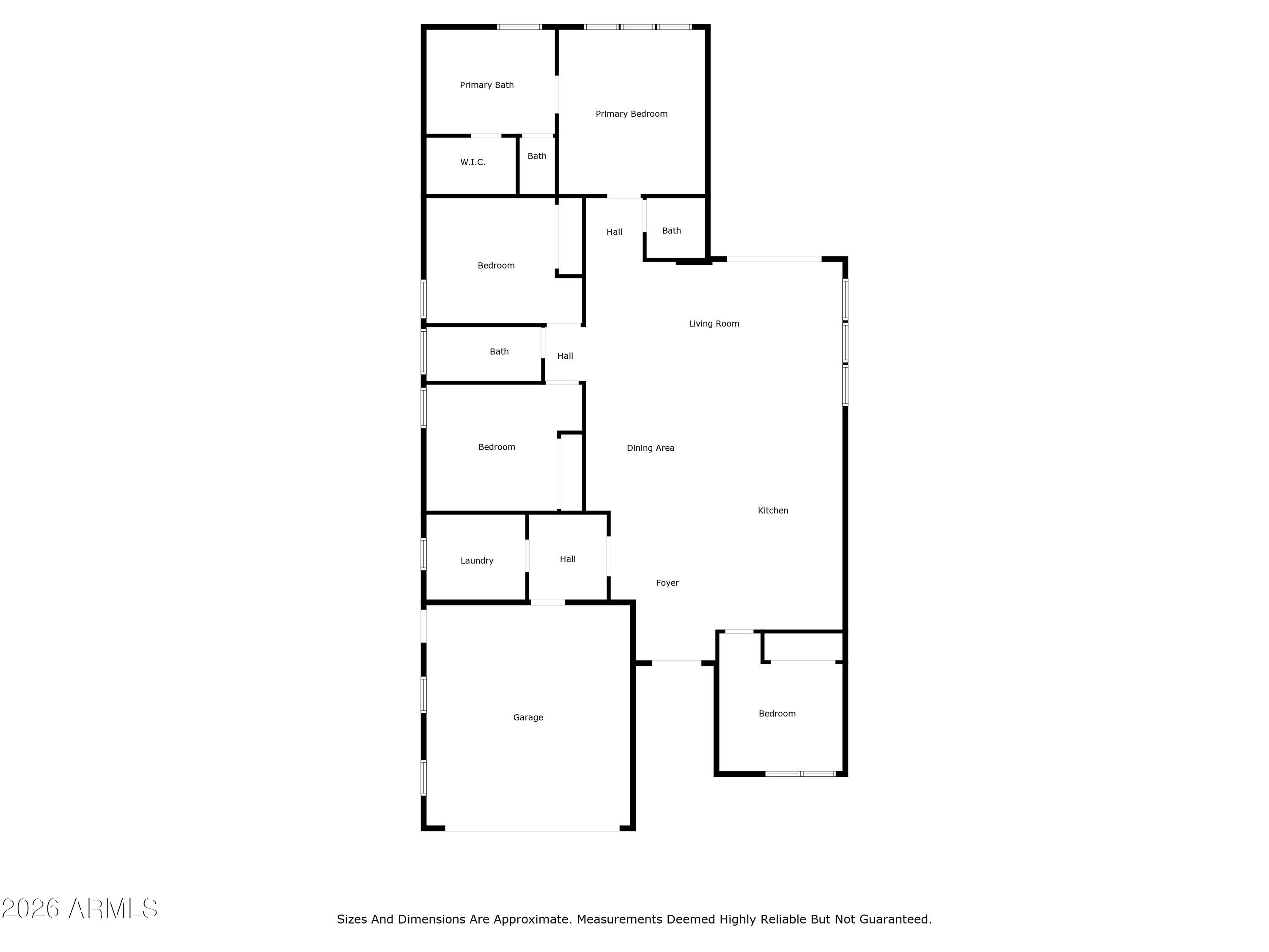 2826 North 28th Place Phoenix, AZ 85008 - Photo 14 of 14 28th pl floorplan