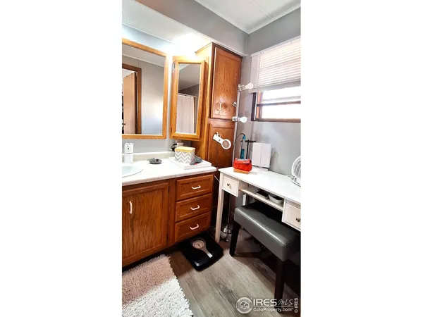 a room with a cabinets and appliances