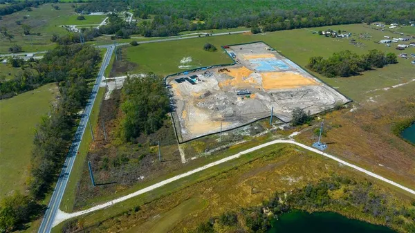 an aerial view of a football ground