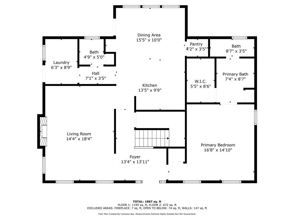 491 Hyde Road Jasper, GA 30143 - Photo 58 of 60 Floor Plan