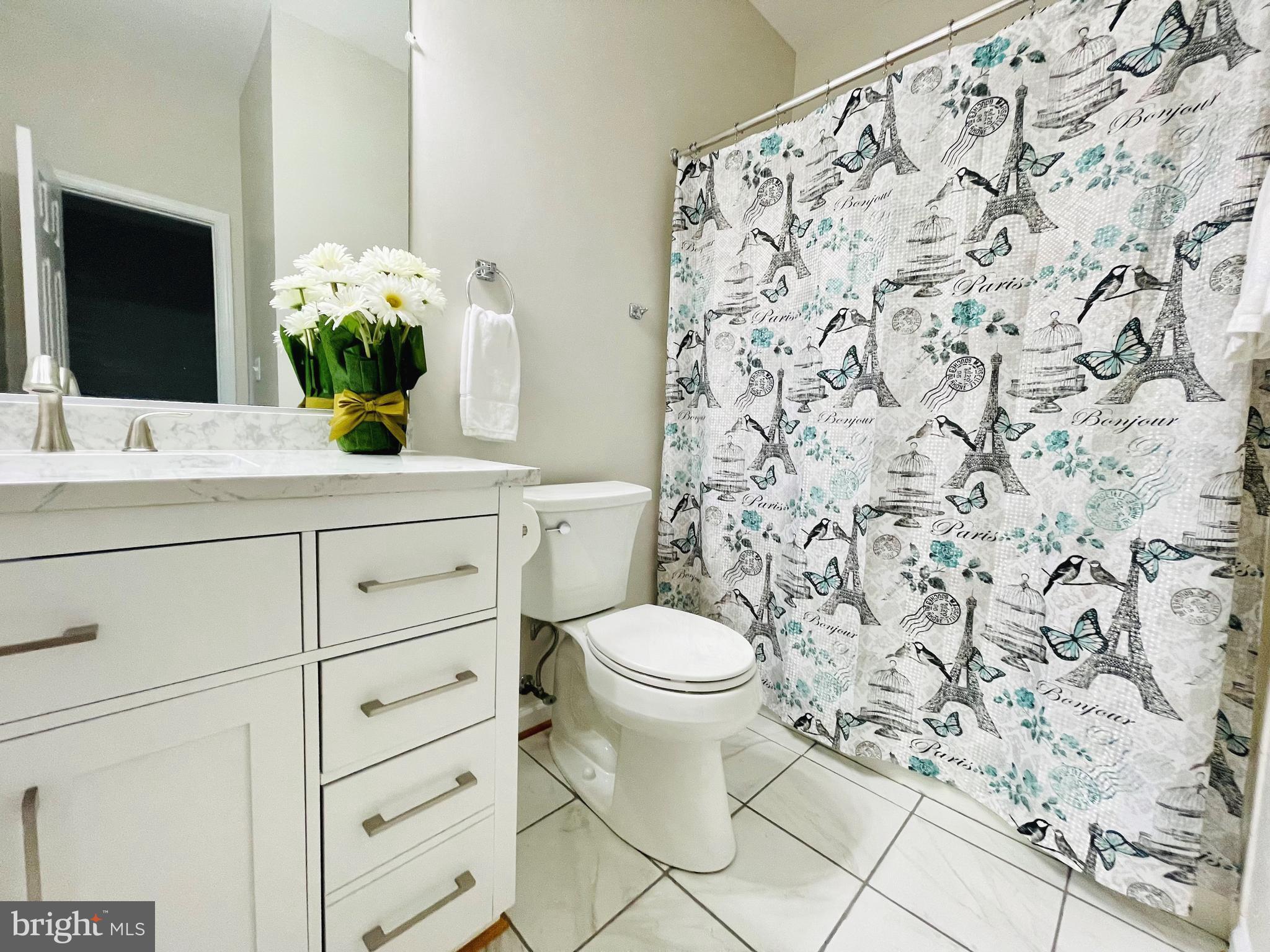 709 Gaither Road Rockville, MD 20850 - Photo 36 of 51 Brand new vanity, floor & lighting
