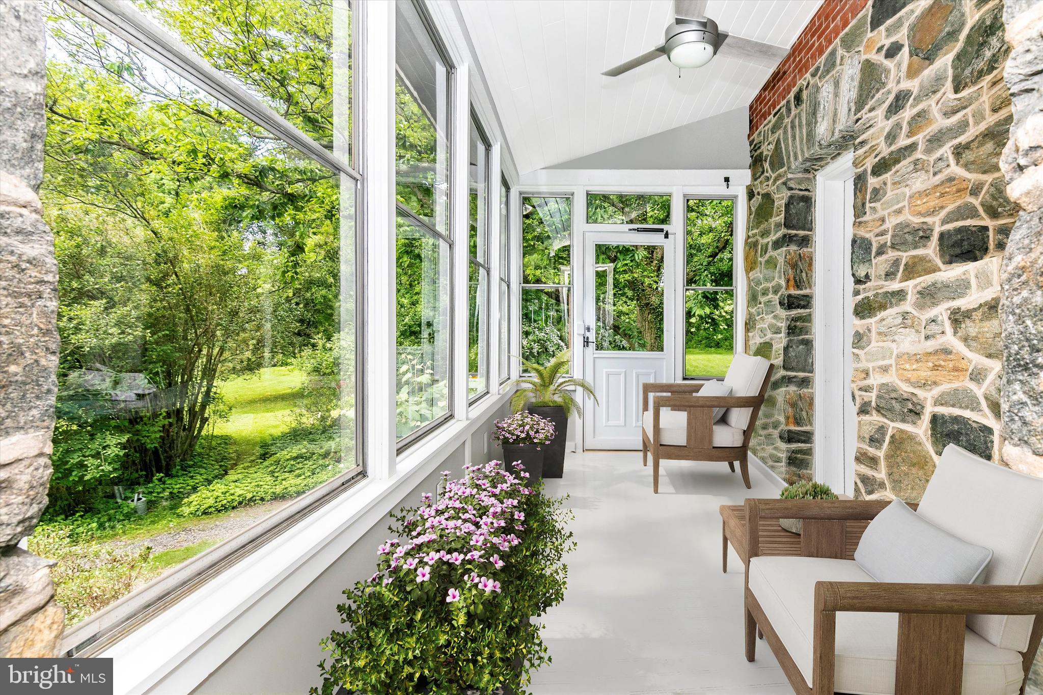 160 East Rose Tree Road Media, PA 19063 - Photo 23 of 58 Enclosed rear porch