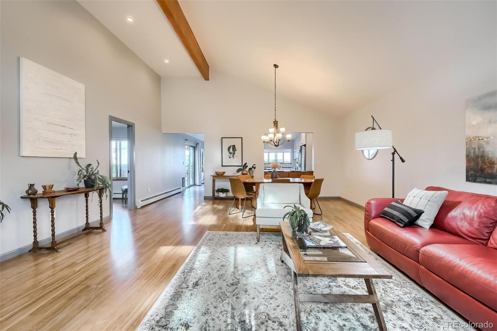 1320 Chambers Drive Boulder, CO 80305 - Photo 6 of 39 a living room with furniture and wooden floor