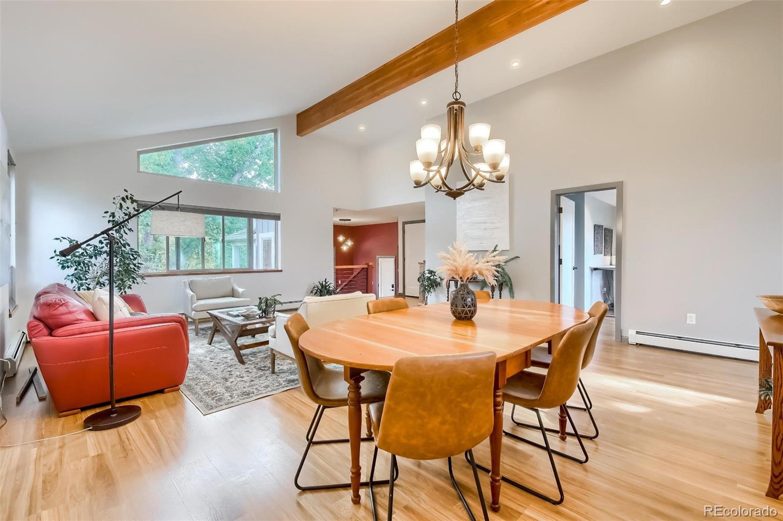 1320 Chambers Drive Boulder, CO 80305 - Photo 10 of 39 a view of a dining room with furniture and wooden floor