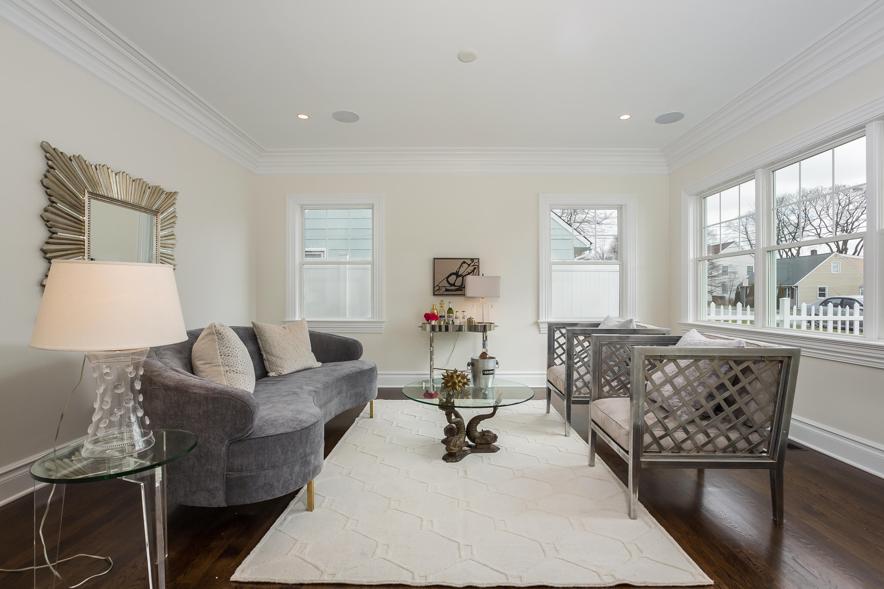 30 Albin Road Stamford, CT 06902 - Photo 5 of 38 a living room with furniture and a large window