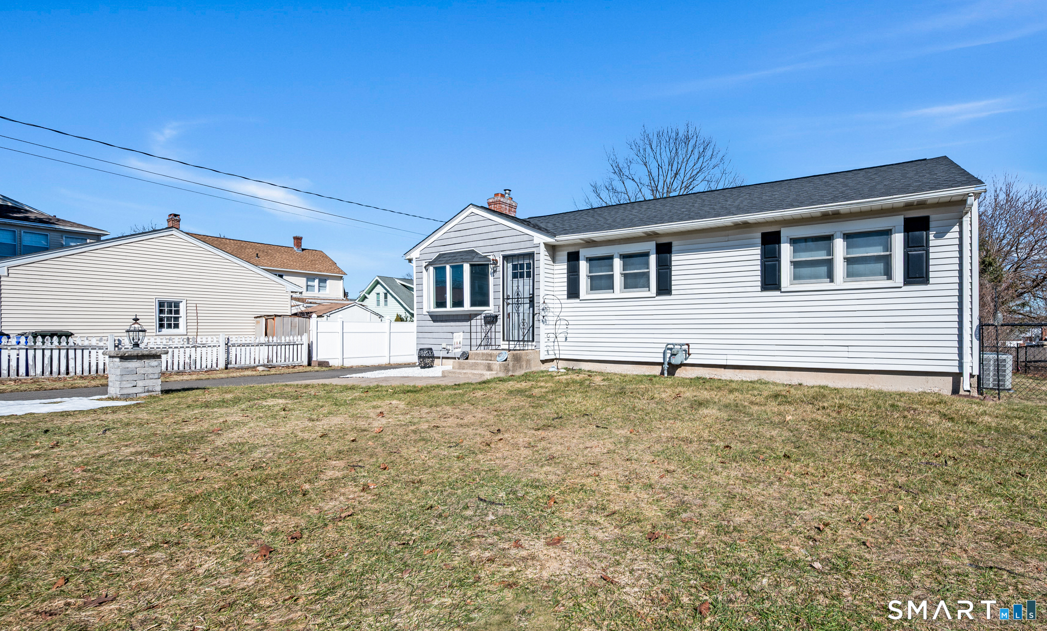 192 Wolcott Hill Road Wethersfield, CT 06109 - Photo 2 of 35 a house view with swimming pool in front of it