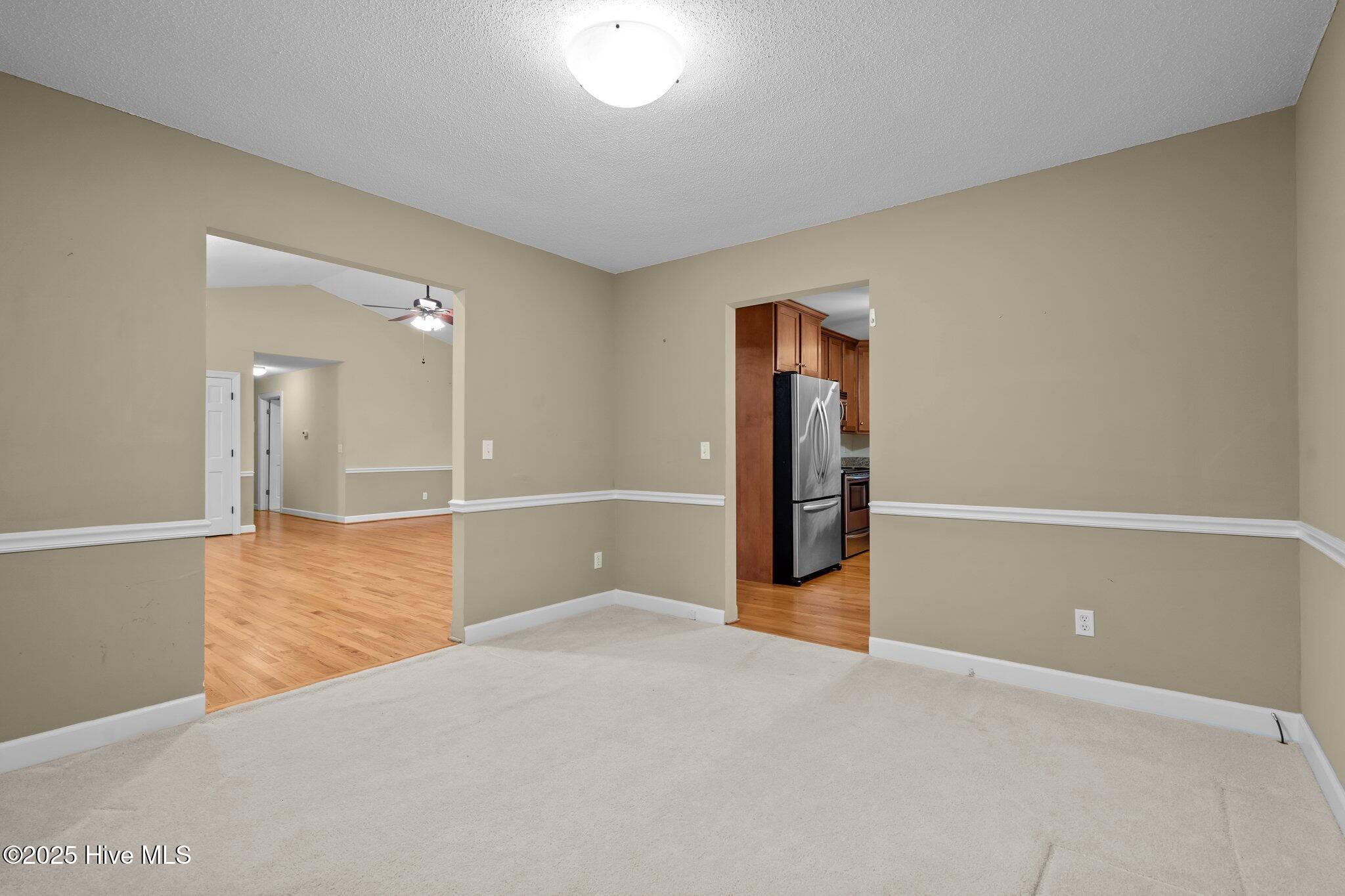 4094 Niagara Carthage Road Whispering Pines, NC 28327 - Photo 19 of 57 Office/Den area with led into kitchen or living area.
