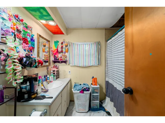 a view of storage and utility room