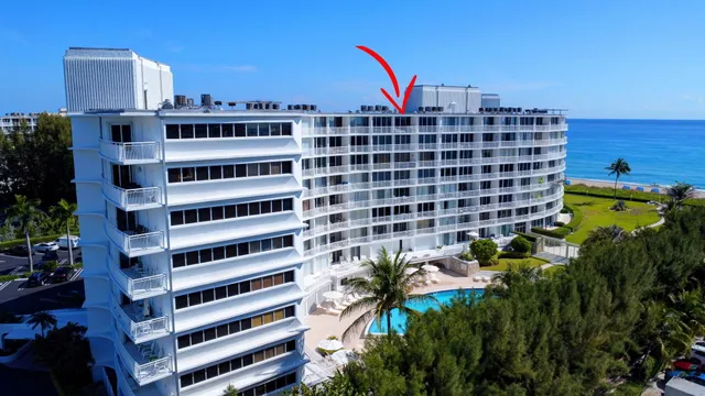 a front view of a building