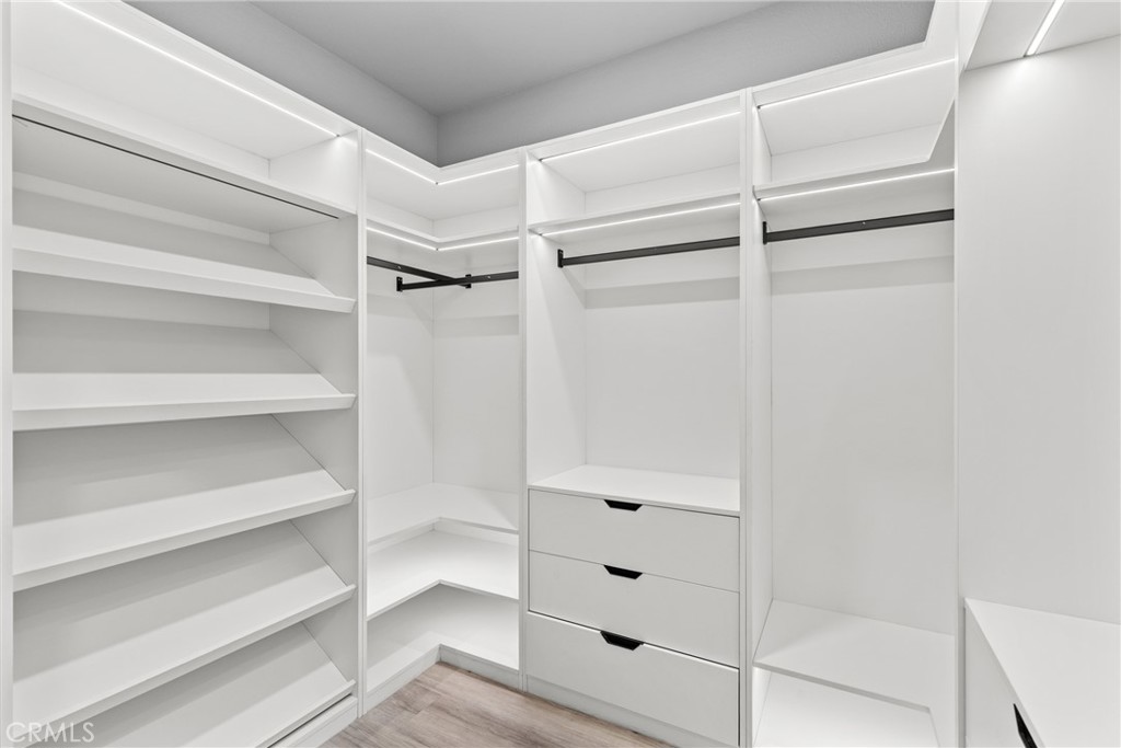 106 Buckskin Road Bell Canyon, CA 91307 - Photo 21 of 54 a view of walk in closet with empty racks