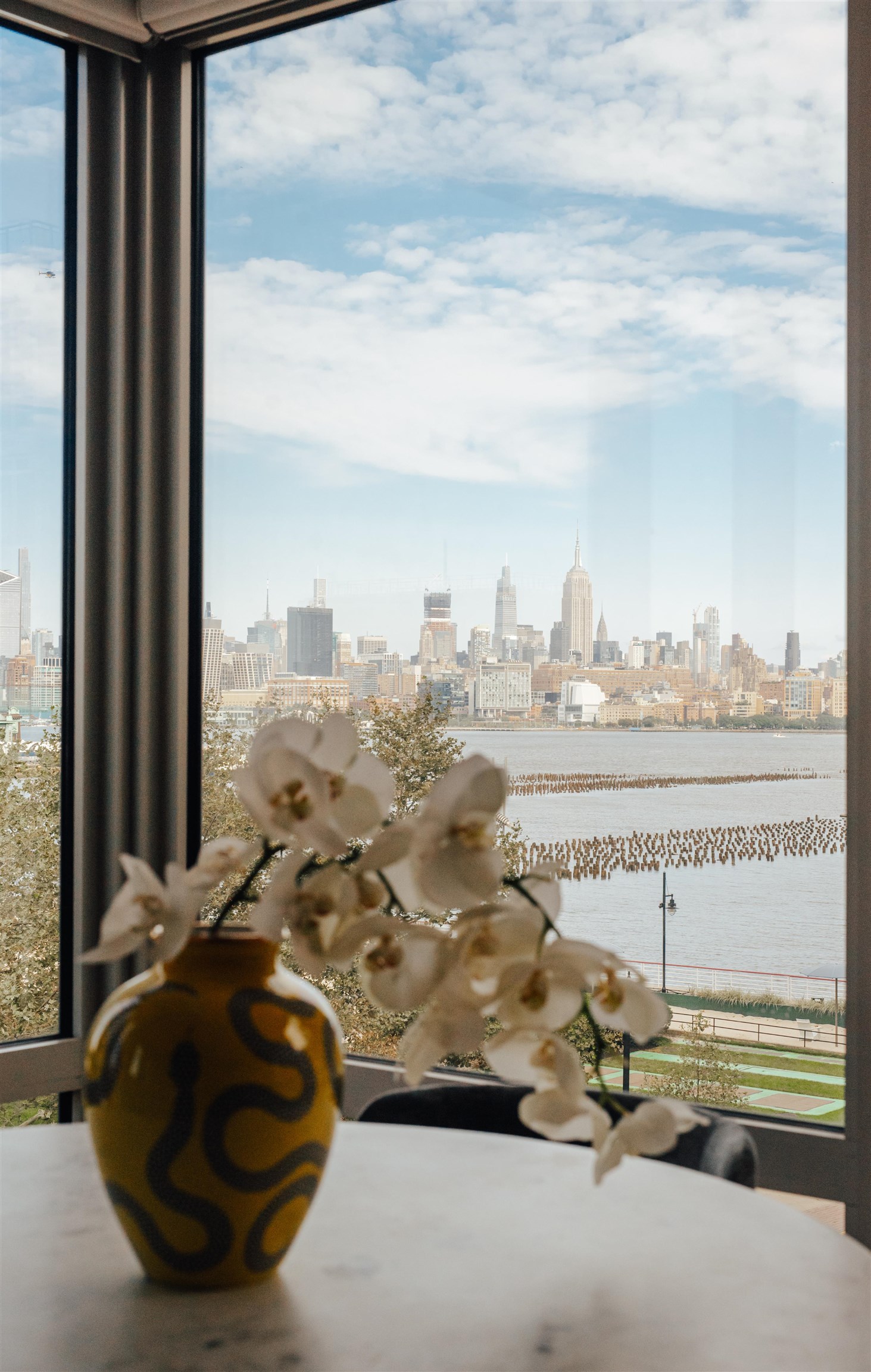2 Shore Lane, Unit 404 Jersey City, NJ 07310 - Photo 21 of 34 a view of a terrace
