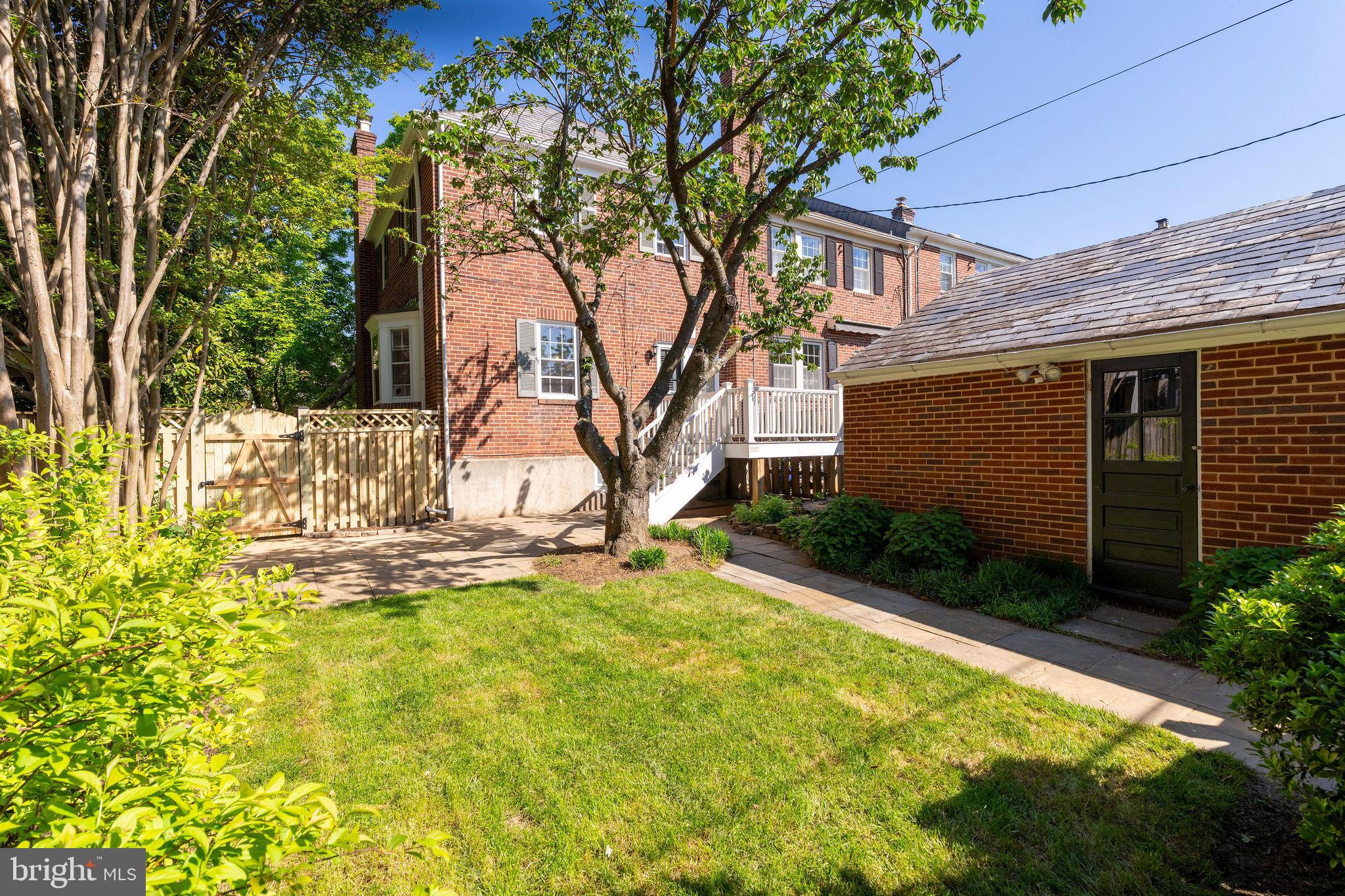 19 Dunkirk Road Baltimore, MD 21212 - Photo 35 of 37 a view of backyard with a garden and trees