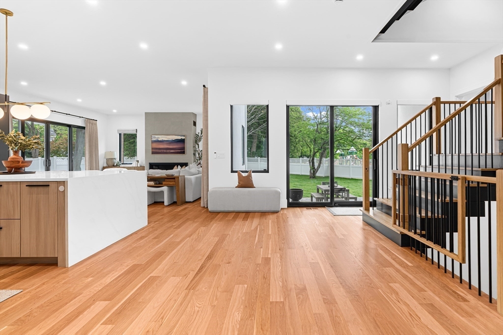 26 Chinian Path Newton, MA 02459 - Photo 5 of 29 a view of kitchen with furniture and large window