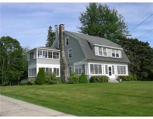 122 Point Road Hancock, ME 04640 - Photo 13 of 13 Front of house which faces westerly...