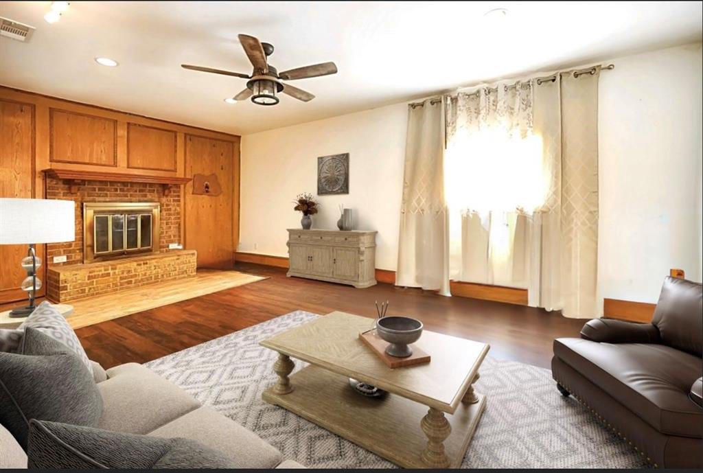 3439 South 271 Bonham, TX 75418 - Photo 6 of 36 a living room with furniture and a large window