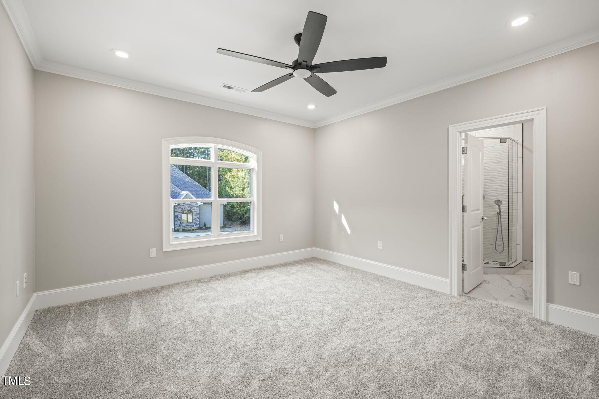 109 November Drive Durham, NC 27712 - Photo 43 of 57 a view of an empty room with a window