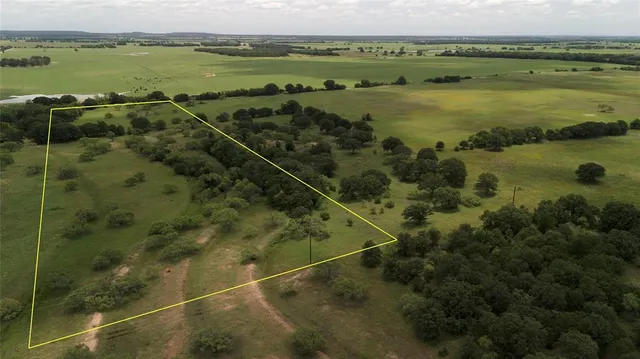 a view of a lake with a city