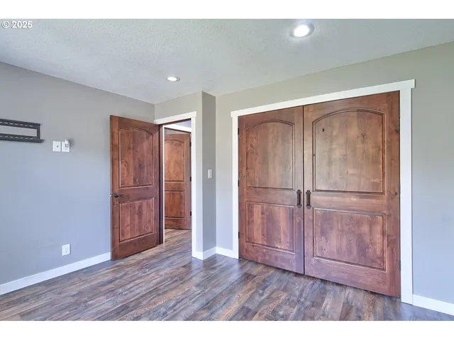 a view interior of the house and wooden floor