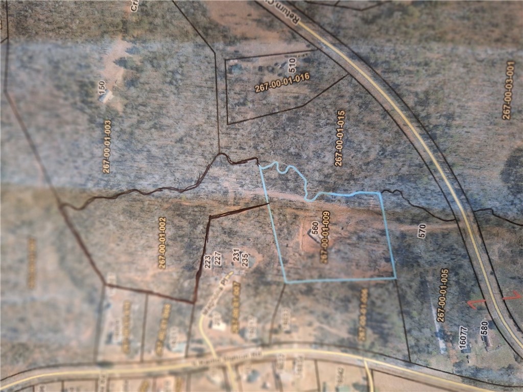 16077 South Radio Station Road Seneca, SC 29678 - Photo 7 of 9 Explore this detailed plat map, offering a comprehensive view of the property's layout and surrounding areas.