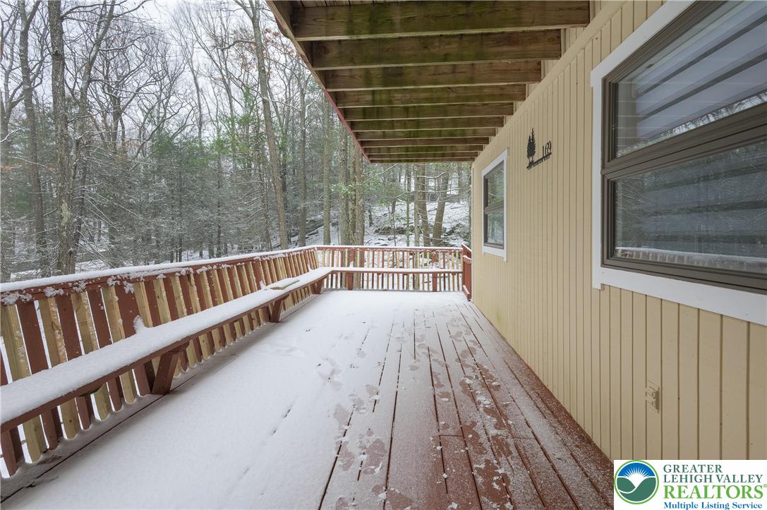 169 Shiny Mountain Road Greentown, PA 18426 - Photo 37 of 54 a view of balcony with a window