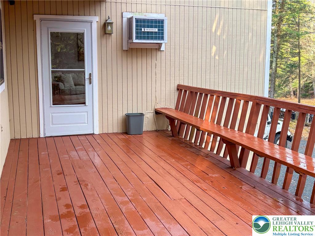 169 Shiny Mountain Road Greentown, PA 18426 - Photo 41 of 54 a view of a black and white wooden floor