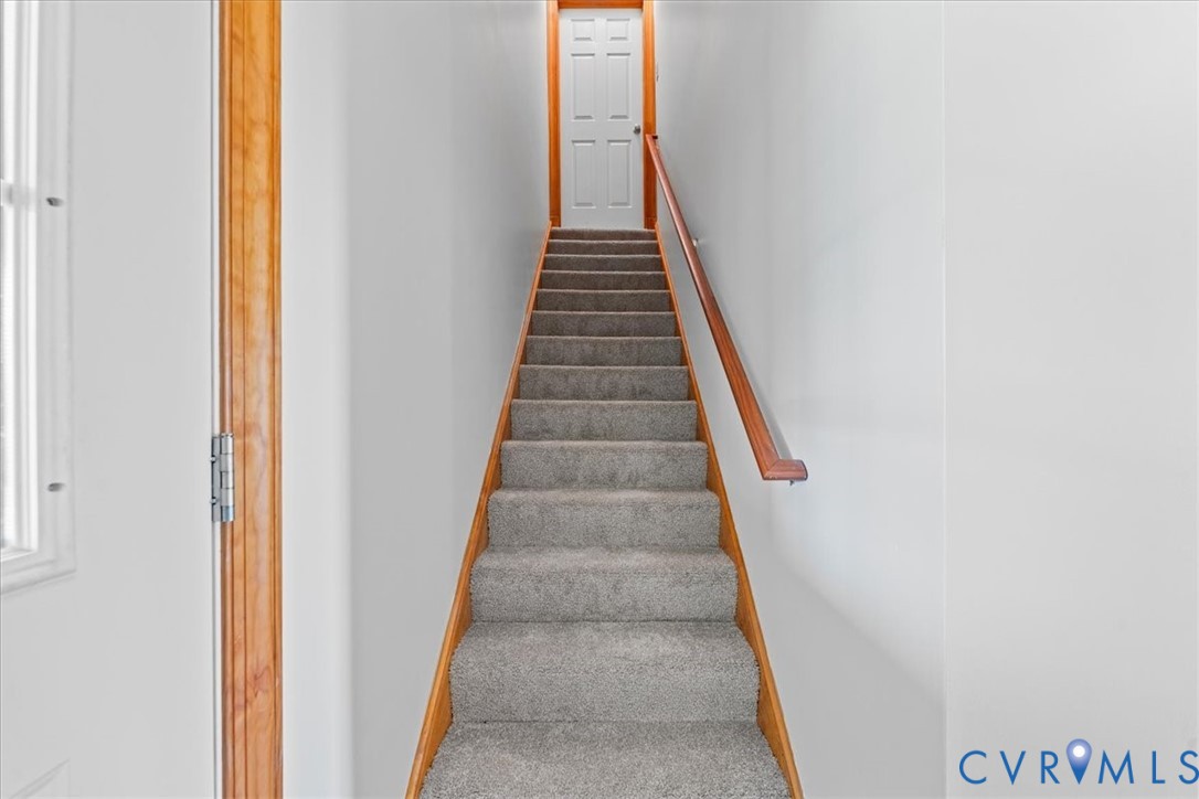 3137 Trenholm Road Powhatan, VA 23139 - Photo 47 of 72 Secondary access to 2nd floor from kitchen Hall to
