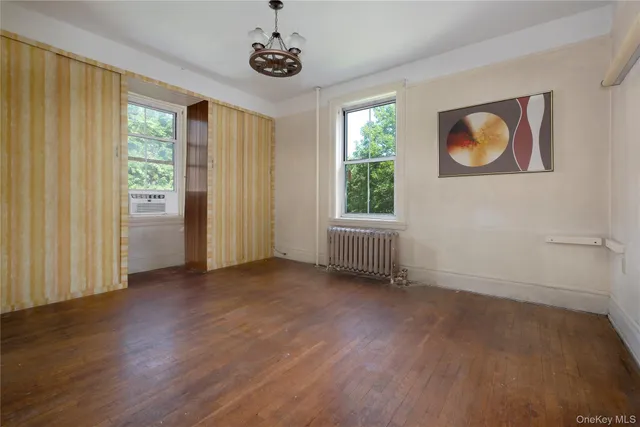 a view of a multi story building