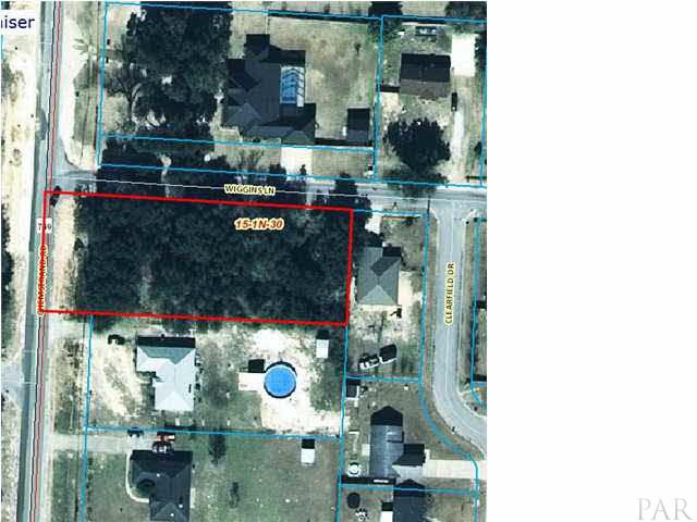 1500 Chemstrand Road Cantonment, FL 32533 - Photo 14 of 14 Tax office arial view of the lot and the neighbors
