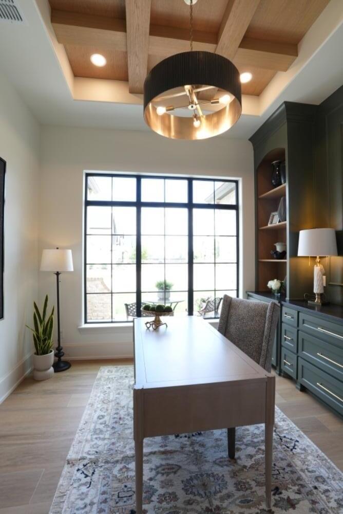 4101 149th Street Lubbock, TX 79423 - Photo 22 of 53 a view of a dining room with furniture window and outside view