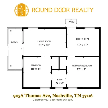 $1,350 | 905 Thomas Avenue, Unit A, Nashville, TN 37216