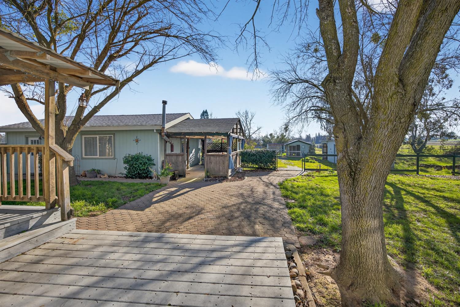 9708 La Clair Road Wilton, CA 95693 - Photo 9 of 60 a view of a house with a yard