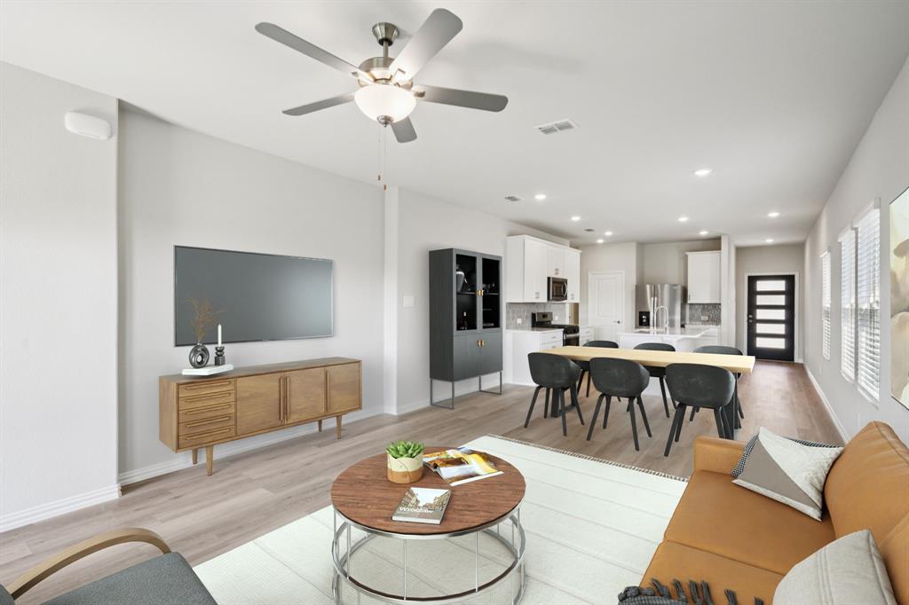 1632 Arches Road Anna, TX 75409 - Photo 7 of 29 a large kitchen with a table and chairs