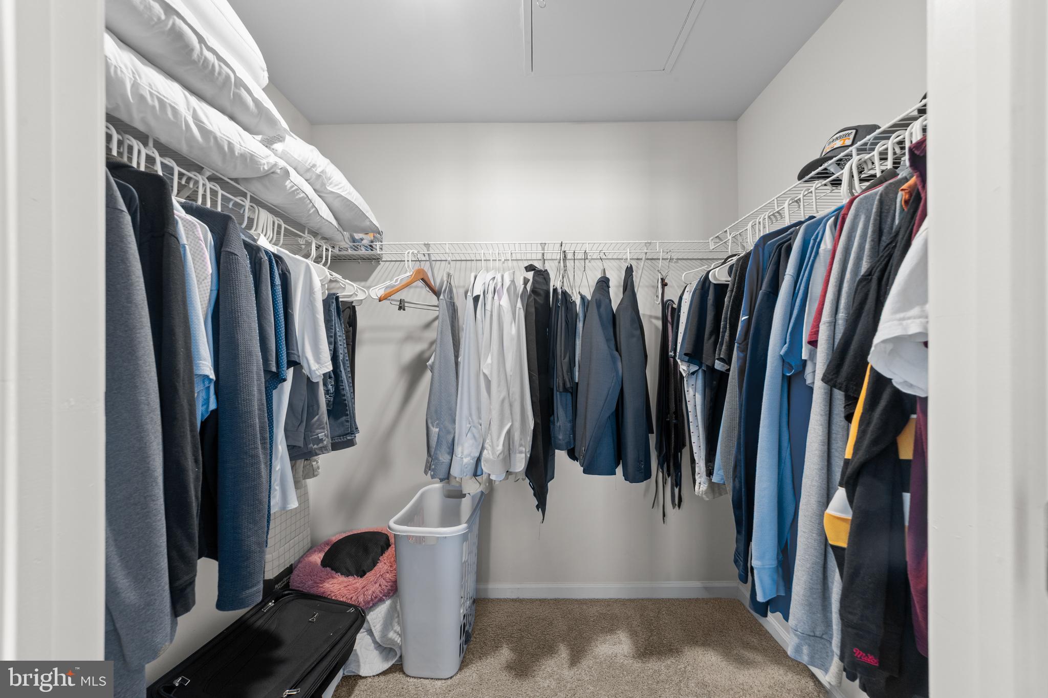 51 Turin Way Mount Laurel, NJ 08054 - Photo 17 of 35 a view of walk in closet with clothes and shoes