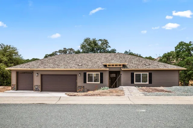front view of a house with a porch