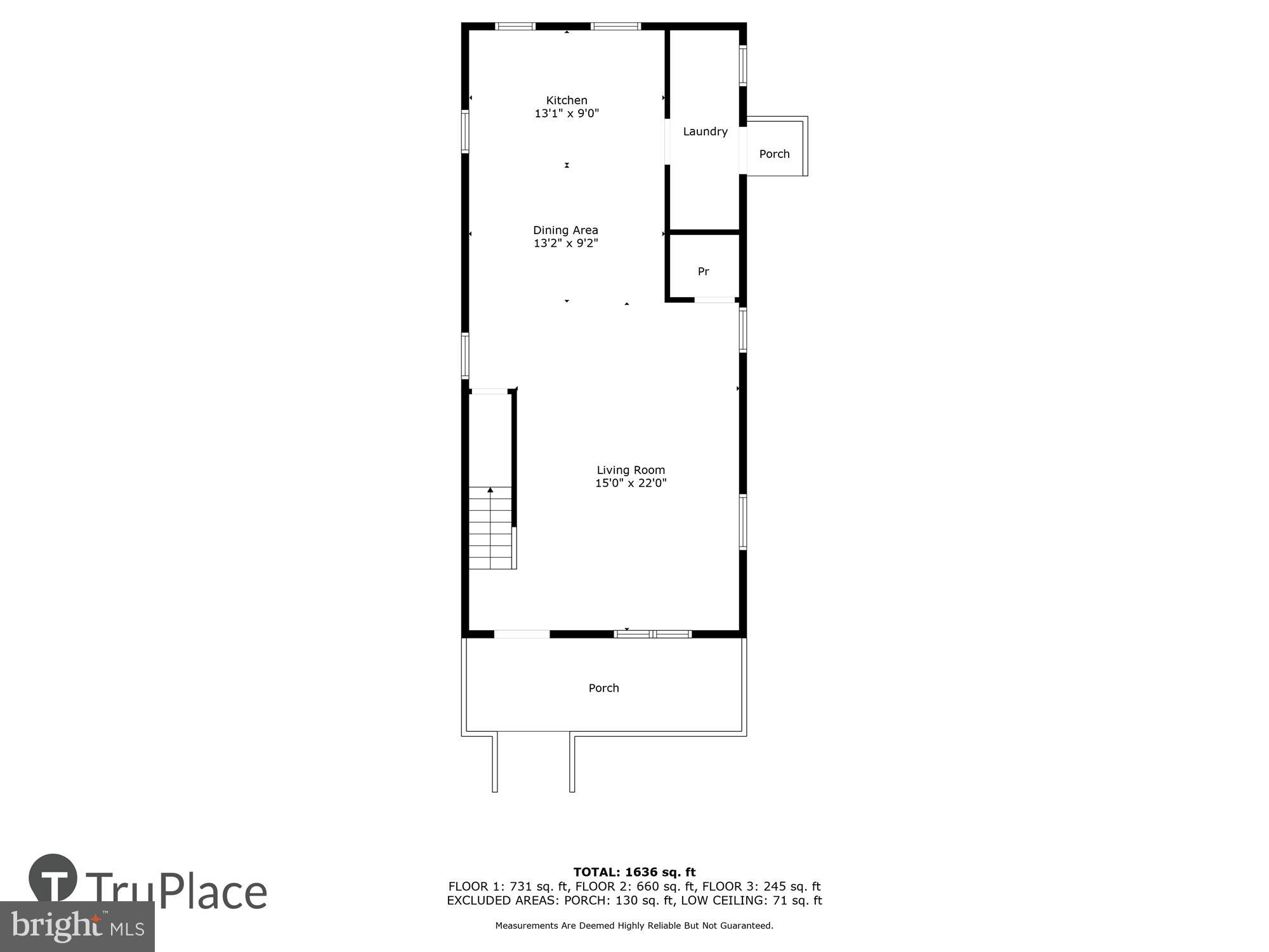 109 Willis Street Cambridge, MD 21613 - Photo 68 of 70 Main Level Floor Plan