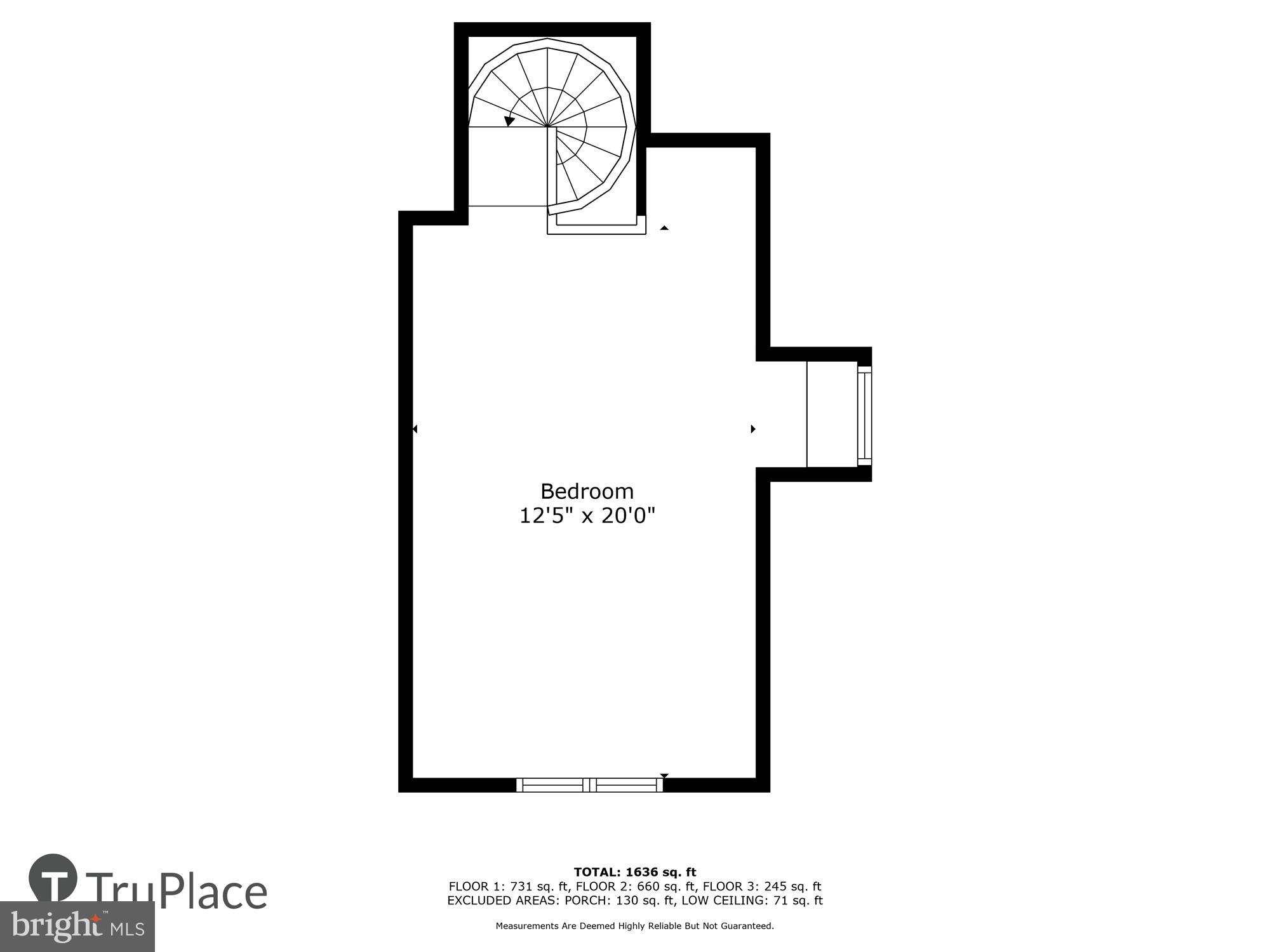 109 Willis Street Cambridge, MD 21613 - Photo 70 of 70 Third Floor Plan
