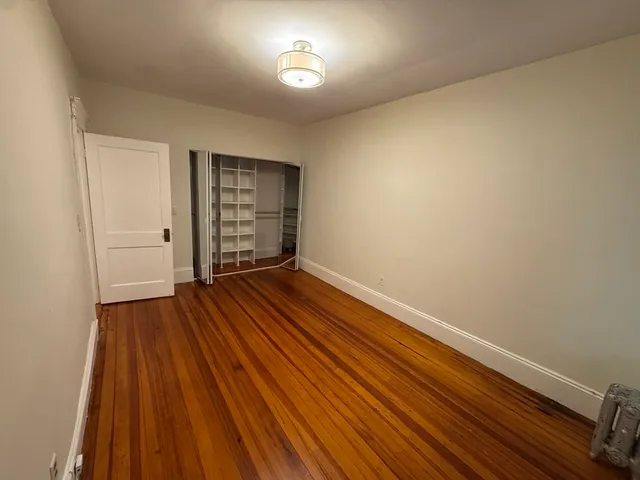 wooden floor in an empty room