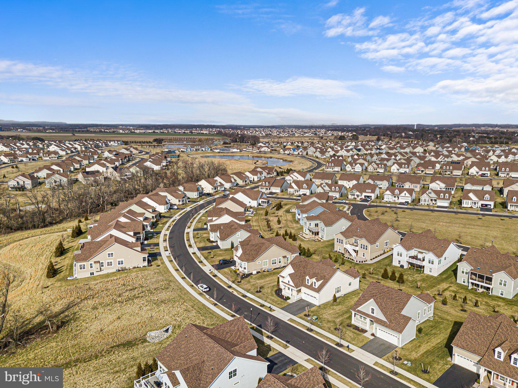 647 Vivaldi Drive Middletown, DE 19709 - Photo 32 of 38 an aerial view of residential building with ocean view